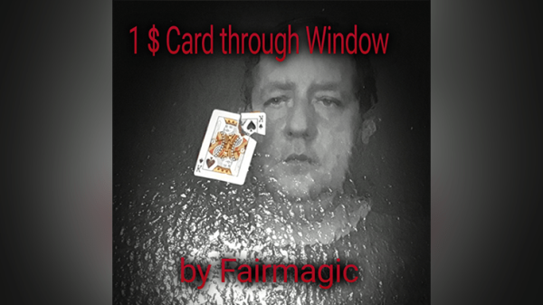 1$ Card through Window